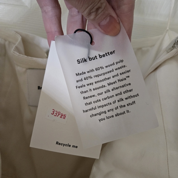 SZ 10 NWT Reformation Ariyah Corset Satin Maxi Dress Off White Wedding - Picture 11 of 15